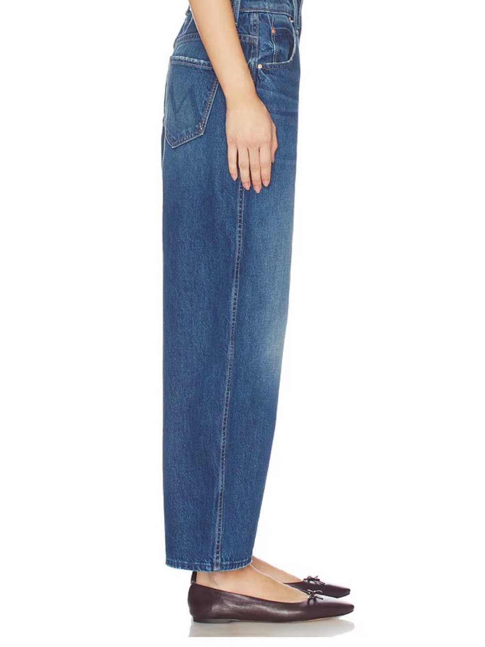 Mother The Delinquent Button Ankle in Run With It, size 26, NWT - Picture 4 of 12